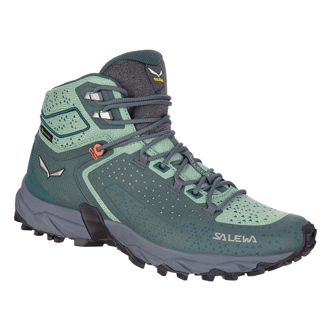 Salewa Women's Alpenrose 2 Mid GORE-TEX® Hiking Shoes Green VDO-815274